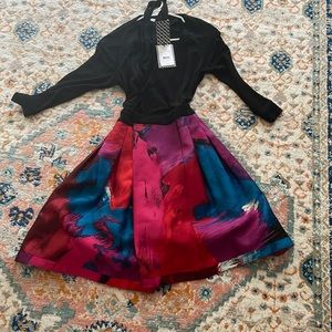 Diane von furstenberg wrap dress never worn